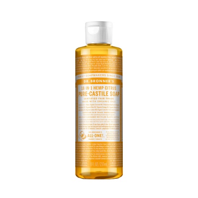 Dr Bronners Citrus Orange Castile Liquid Soap 237ml